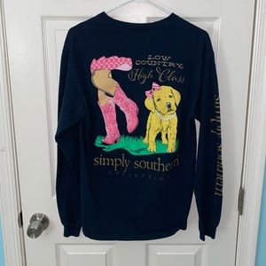 Women’s medium Simply Southern long sleeve t-shirt